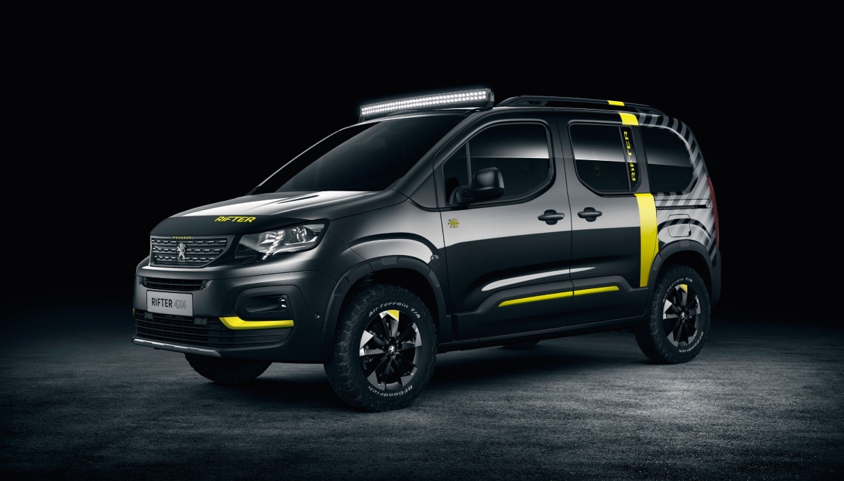 Peugeot Rifter, il concept della 4x4