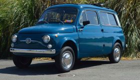 La Fiat 500 Giardinetta diventa elettrica con le batterie Tesla