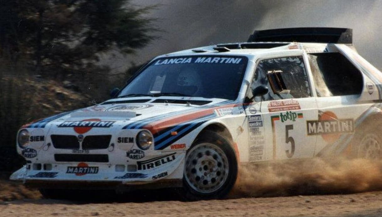 lancia delta s4 rally