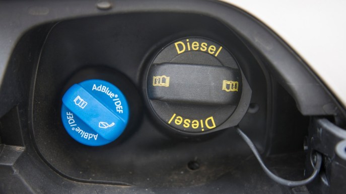 Livello basso di urea o AdBlue nell’auto diesel: cosa fare