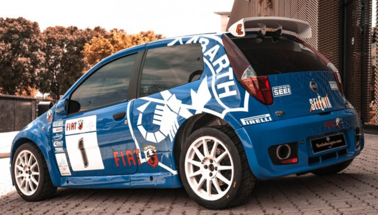 Fiat Punto Rally, il modello da 135mila euro