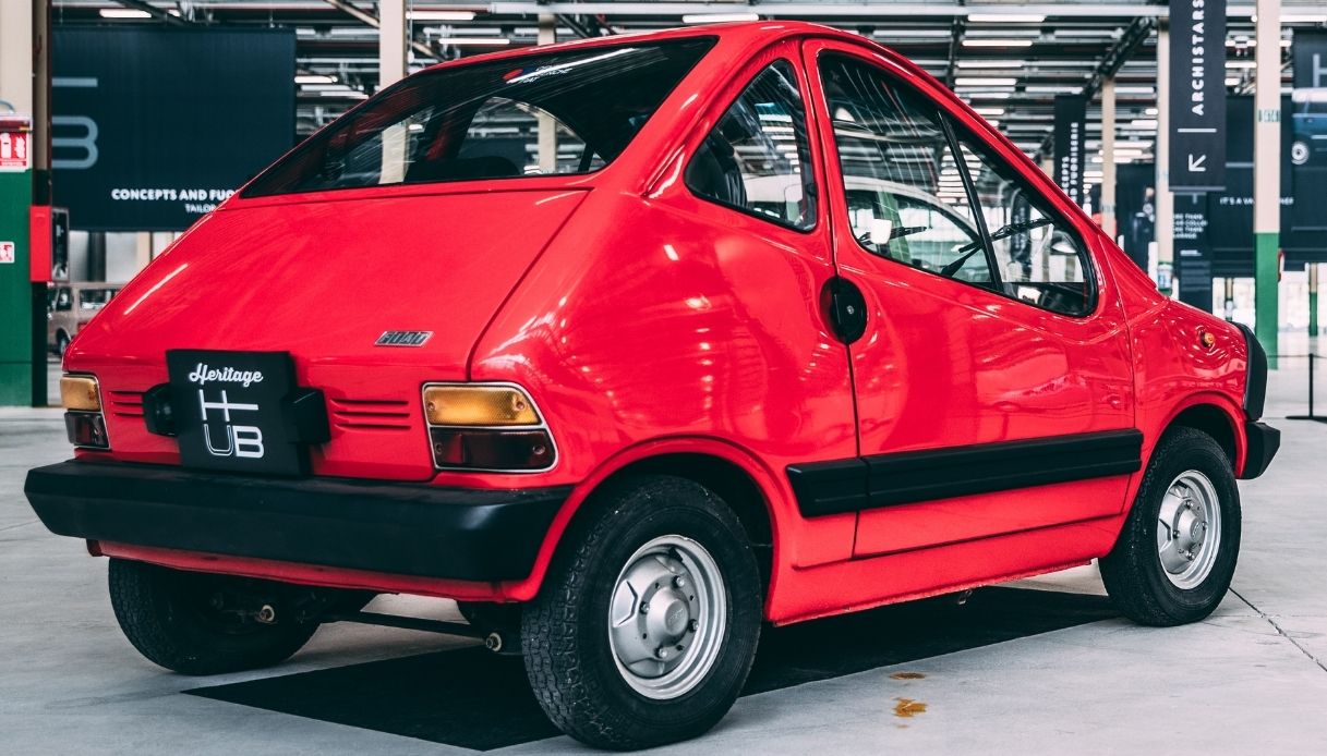 In mostra a Padova la prima city car elettrica Fiat