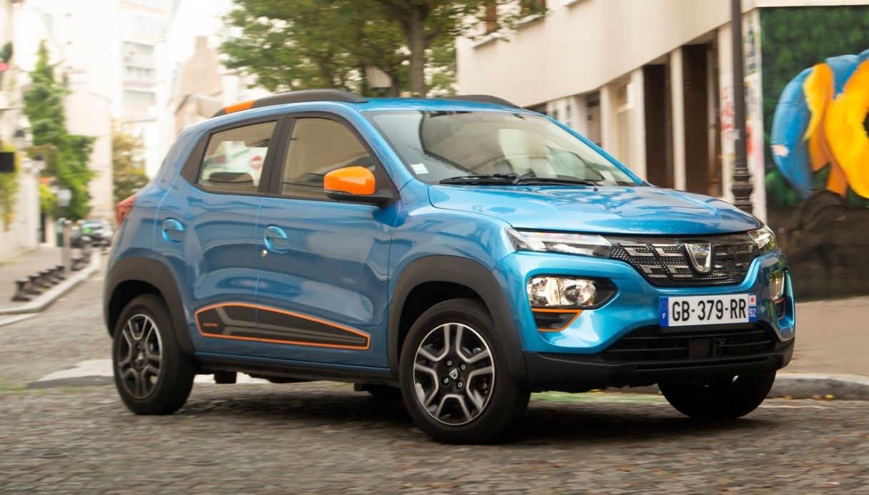 La nuova Dacia Spring elettrica