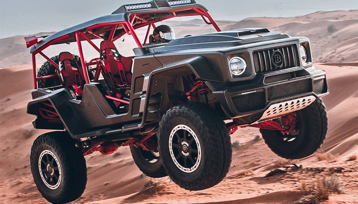 Particolare della Brabus 900 crawler