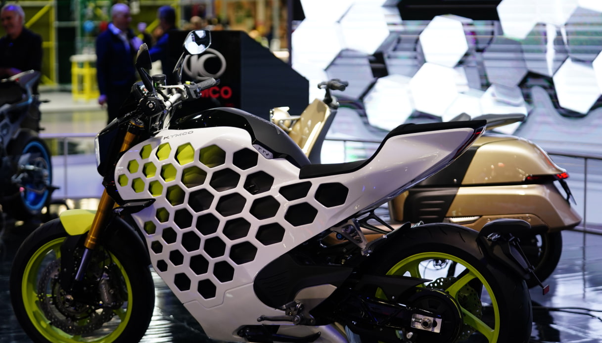 Le moto elettriche Kymco a Eicma