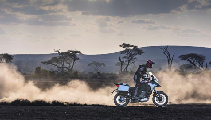 Ducati presenta V4 Rally,l'ultima nata della famiglia Multistrada