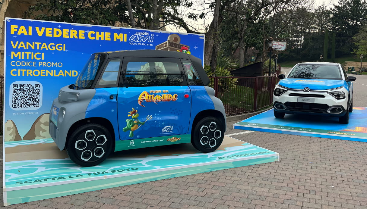 Citroën mostra la mobilità green a Gardaland