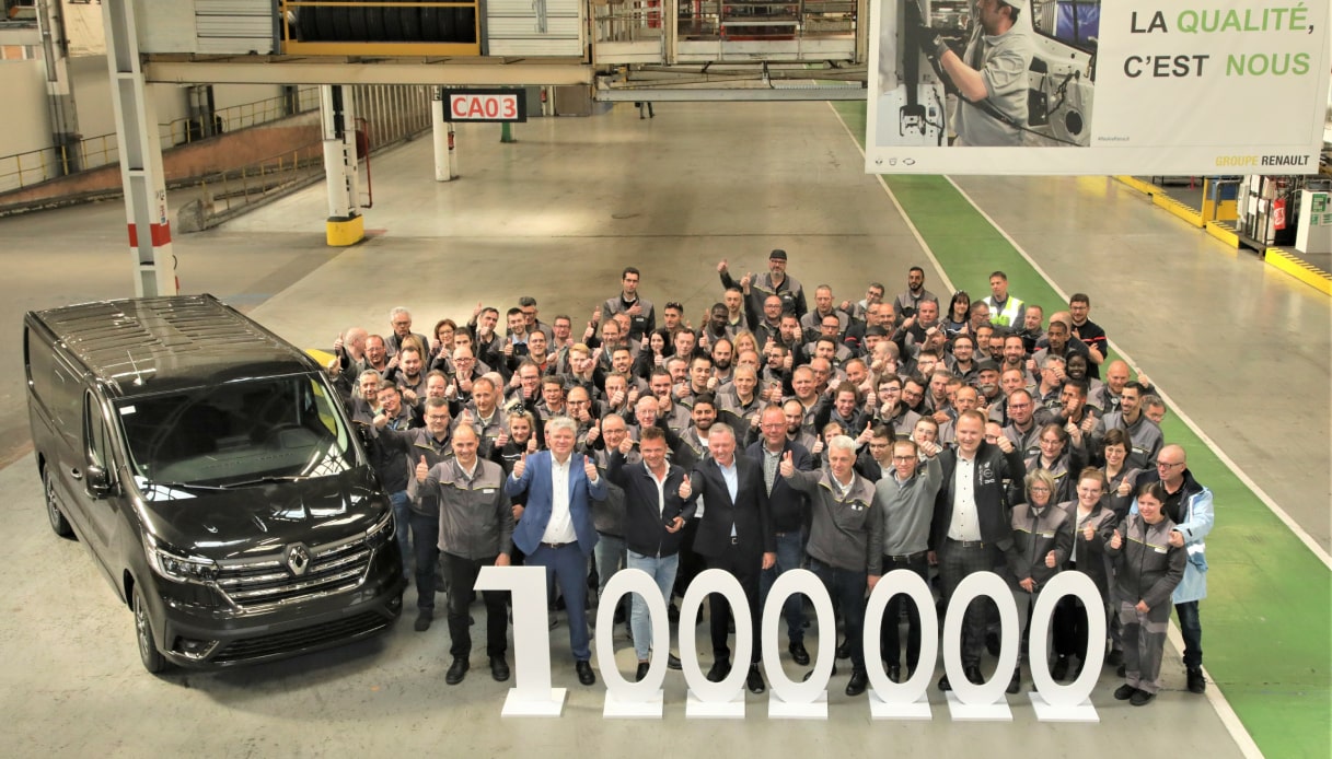 Renault Trafic consegnato al milionesimo proprietario