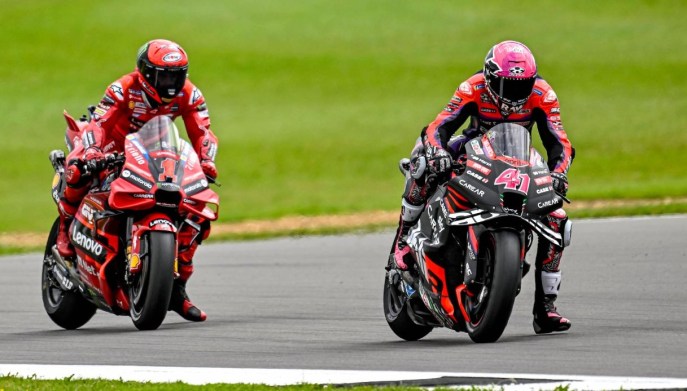 Aleix Espargaro e Francesco Bagnaia