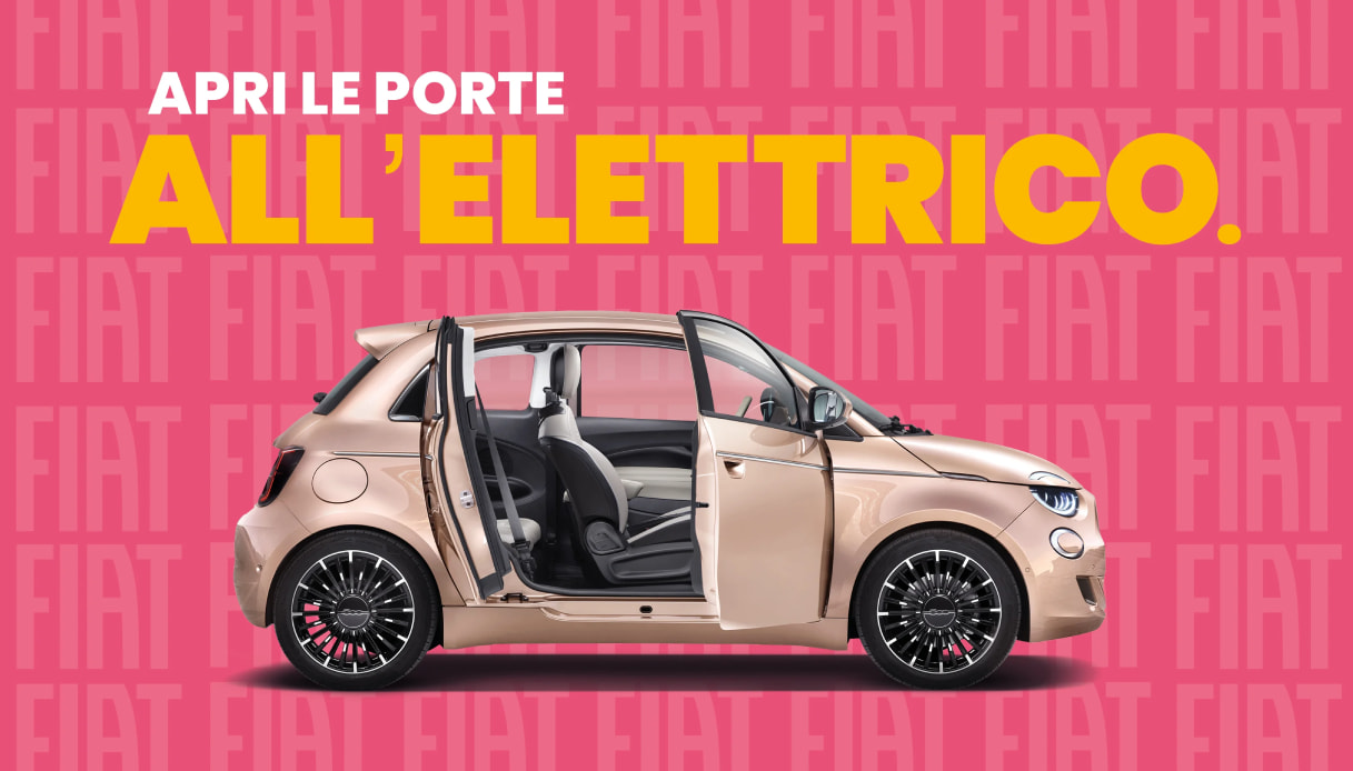 Apri le porte all'elettrico con Nuova Fiat 500