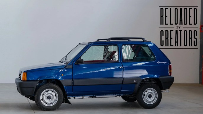 La vecchia Fiat Panda 4×4 riprende vita: l’omaggio speciale