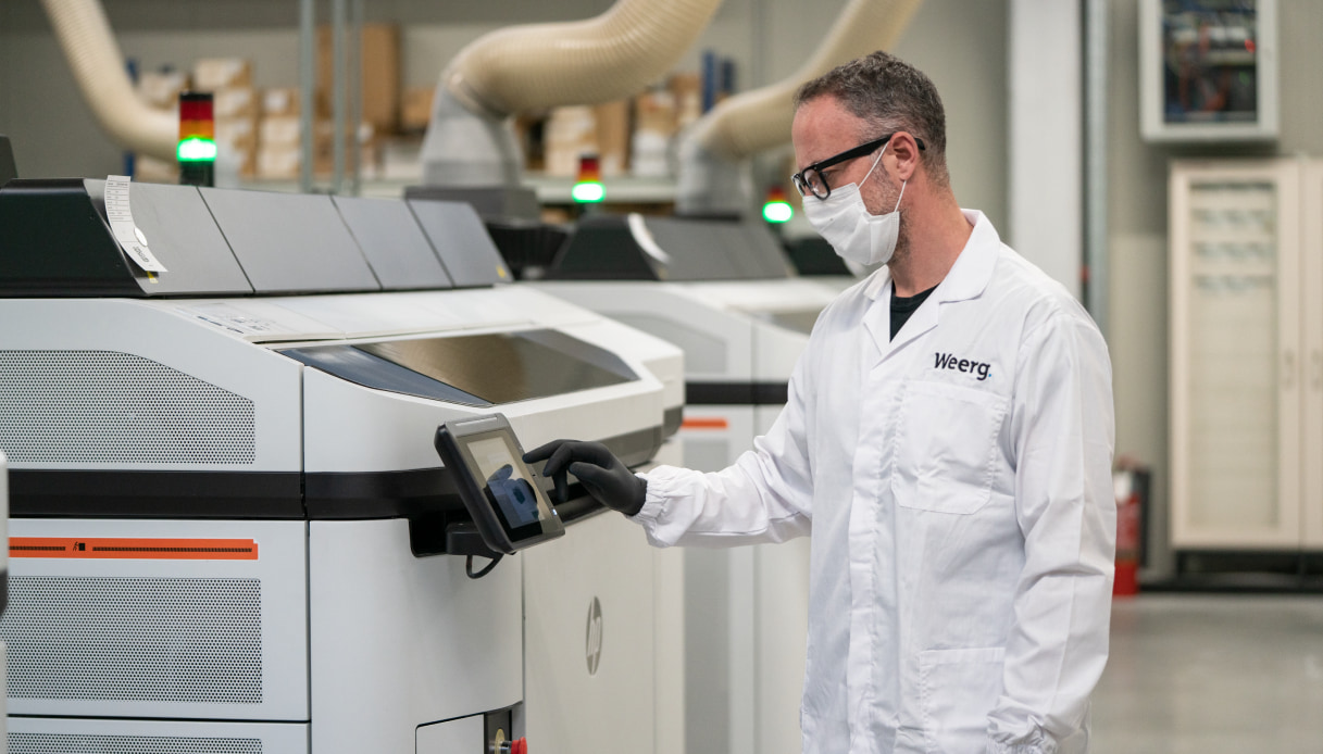 Operatore stampa 3d Weerg