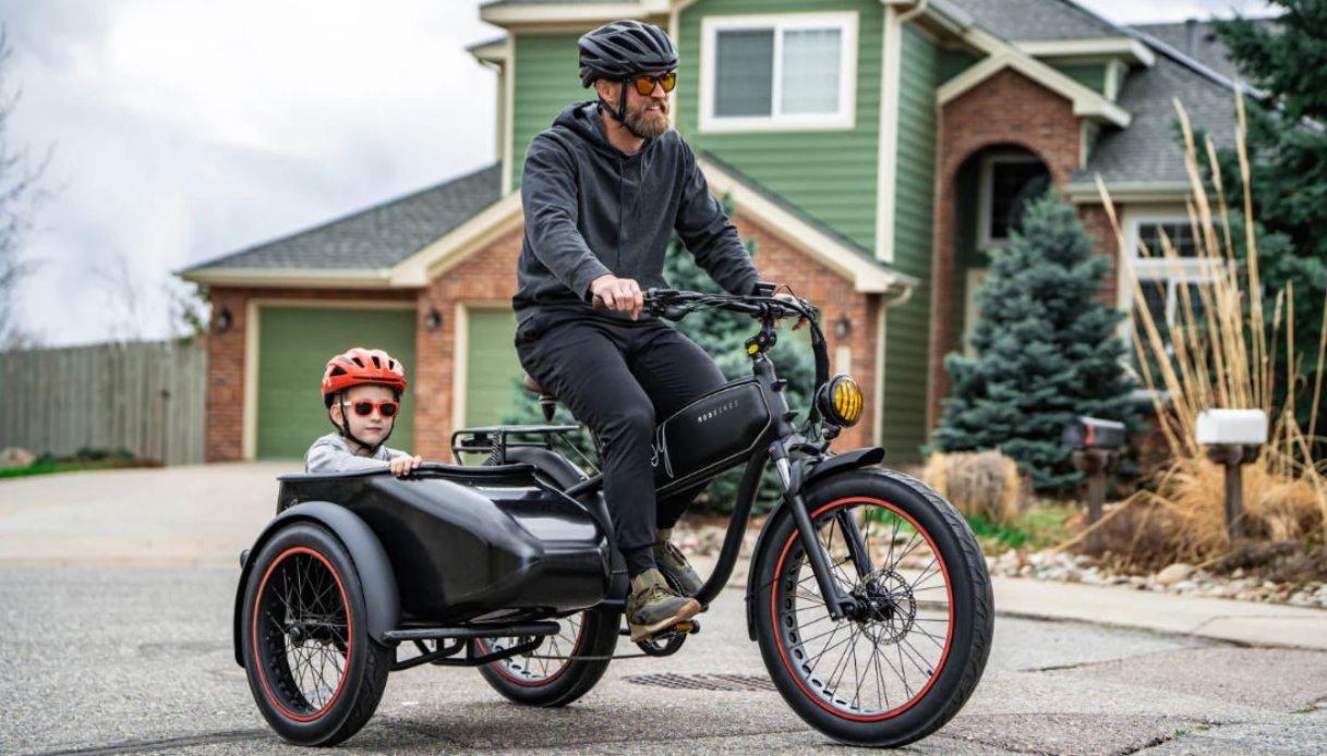 Mod bikes Easy rider 3, e-bike con sidecar