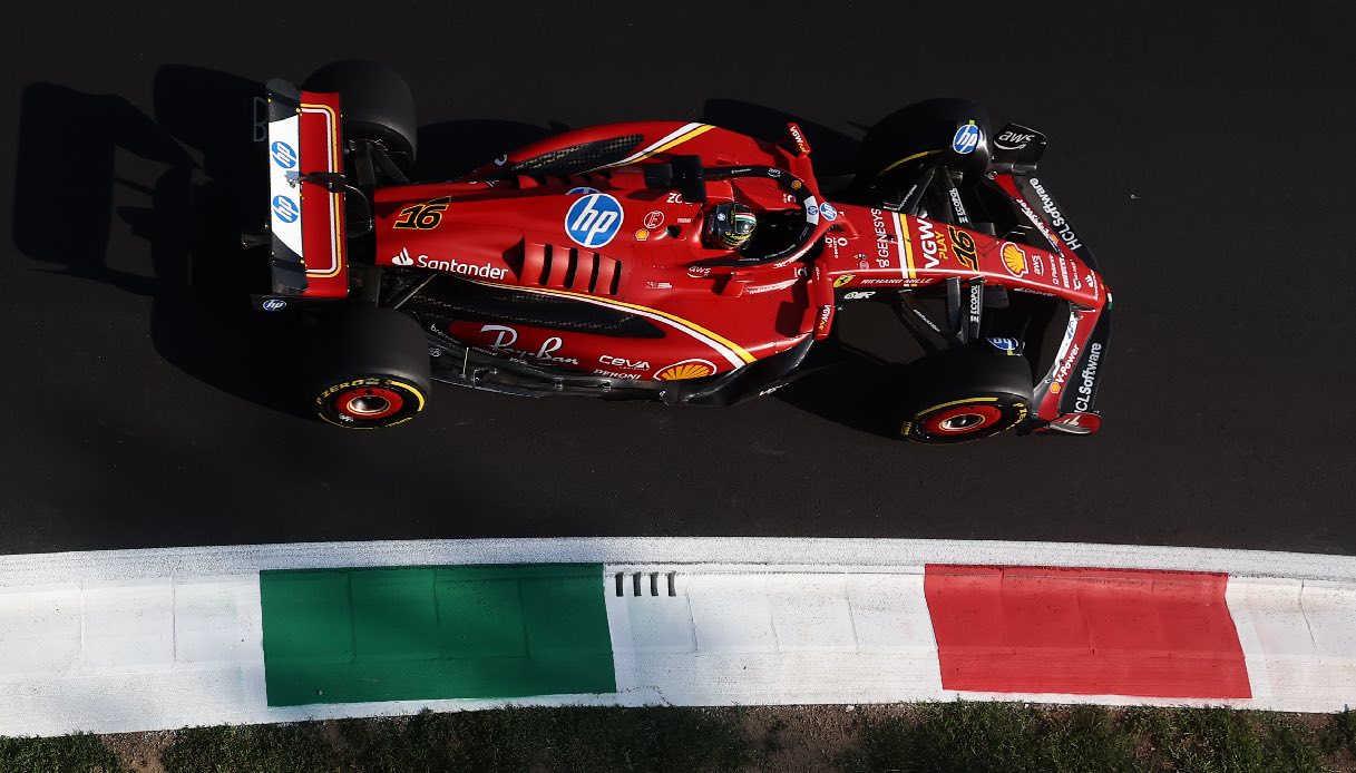 Charles Leclerc (Scuderia Ferrari) SF-24 - Fp2 - GP Monza 2024