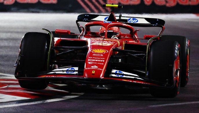 Carlos Sainz (Scuderia Ferrari) Q3 - GP - Las Vegas