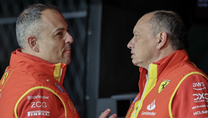 Diego Ioverno e Frederic Vasseur - Scuderia Ferrari