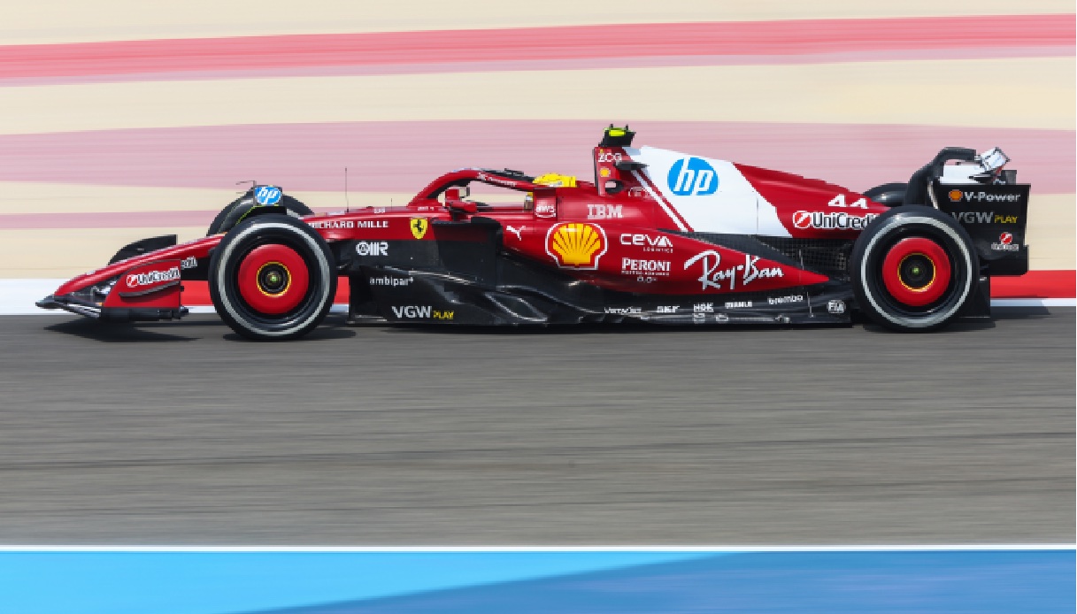 Lewis Hamilton - Scuderia Ferrari - SF-25 - test Bahrain