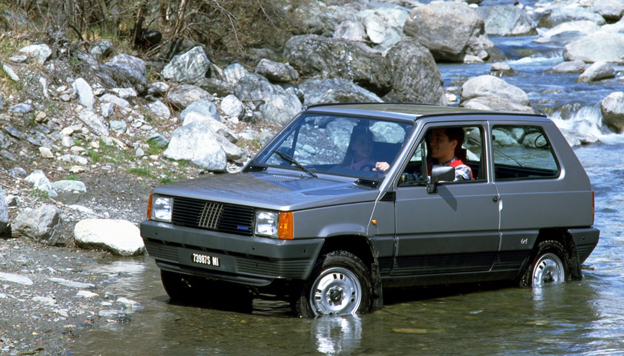 Dagli anni 80, la Fiat Panda è un simbolo delle 4x4