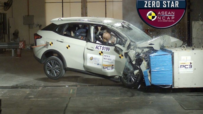 Questa auto ha preso zero stelle nei test di sicurezza