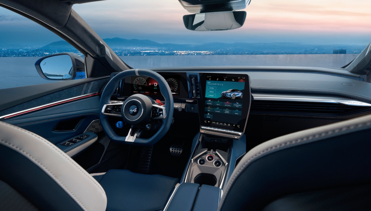 Alpine A390, brivido alla guida