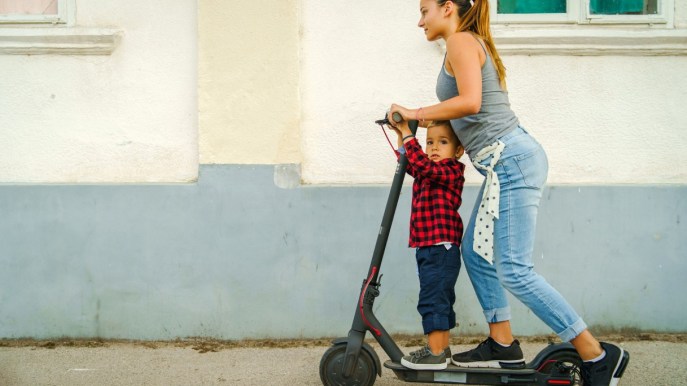 Quando è consentito trasportare passeggeri su un monopattino elettrico