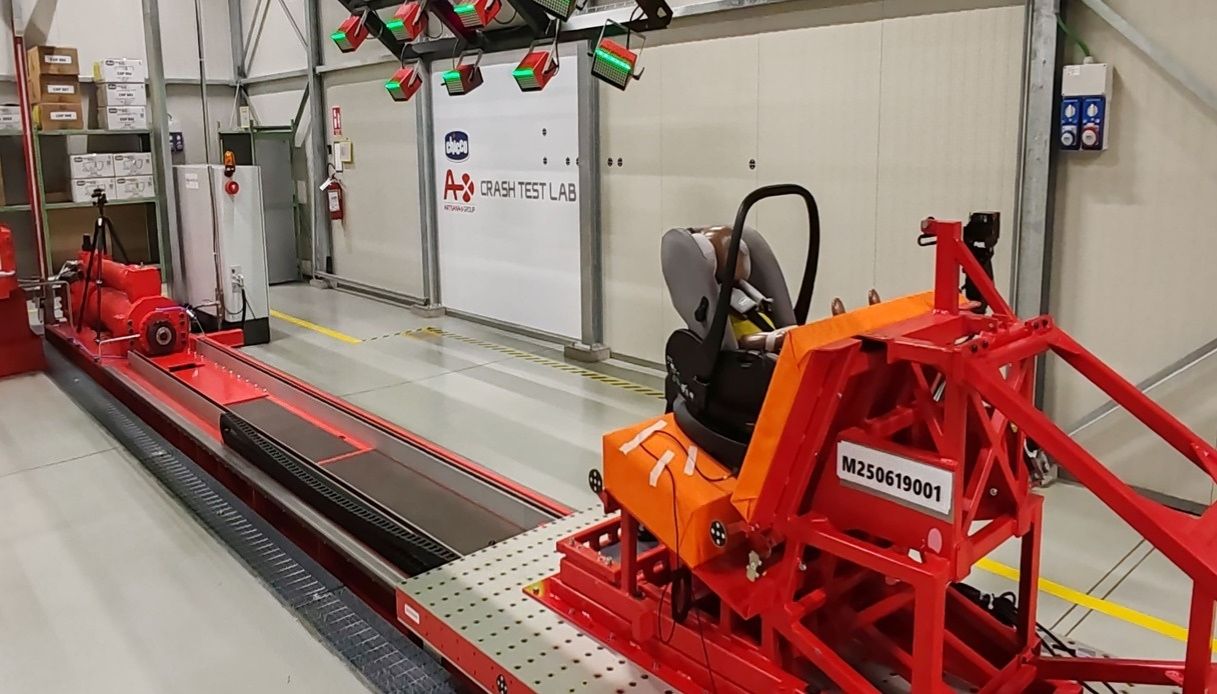 La Crash Test Machine è luna solo qualche metro