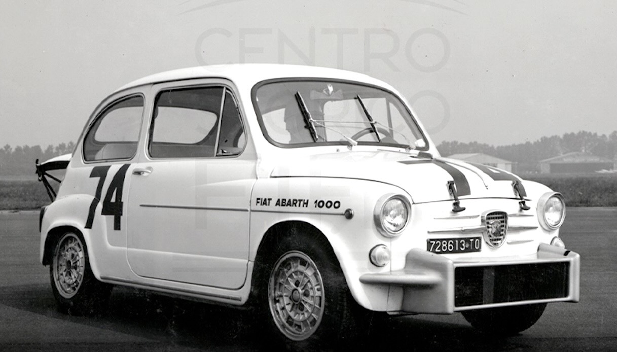 Fiat Abarth 1000 berlina in configurazione gara